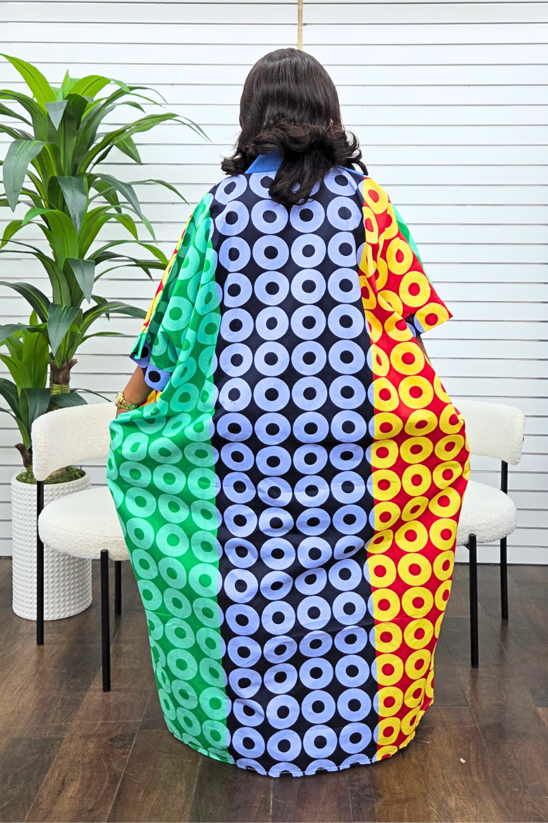 Ewa Patch Colour Burst Boubou
