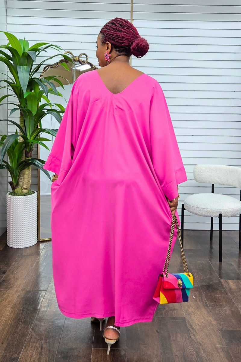 Sisi Patchwork Boubou - Pink