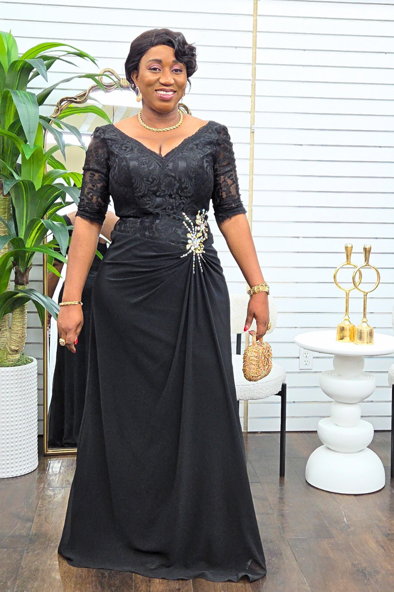 Celestine Dress - Black