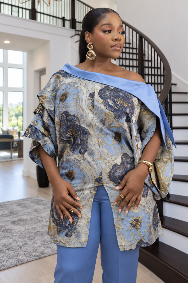 Zikora Brocade Set
