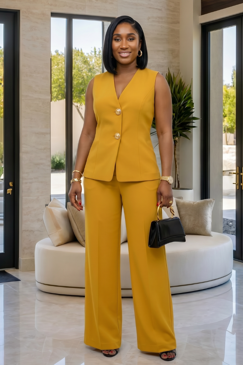 Ensemble gilet et pantalon Veda