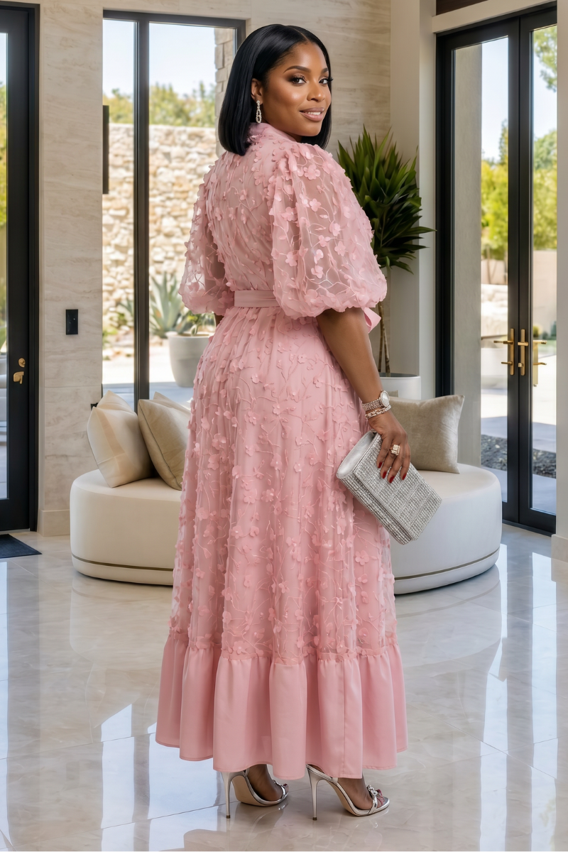 Florienne Blütenkleid - Pink