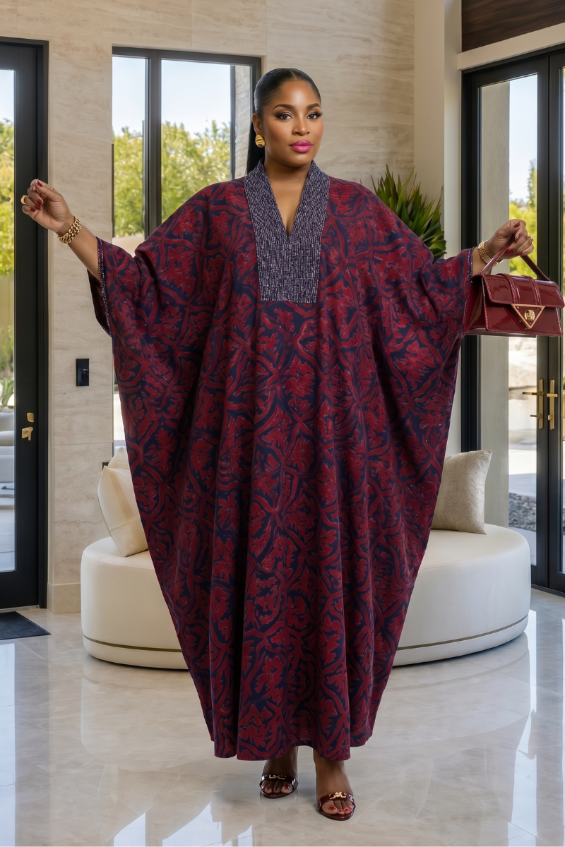 Adunni Luxe Perlen-Boubou