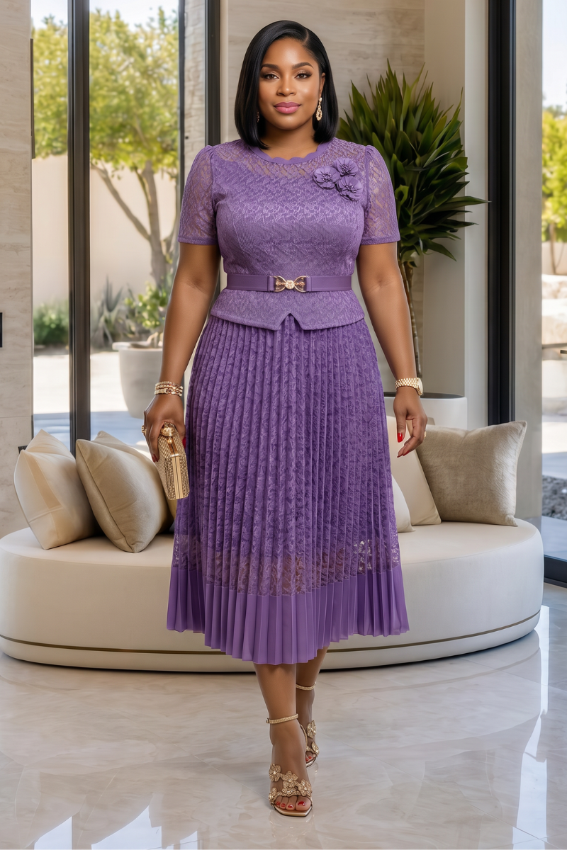 Celina Dress - Lilac