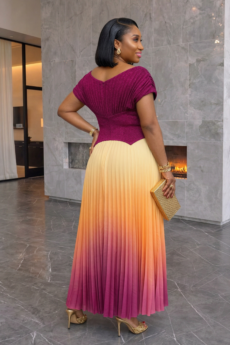 Lisa Skirt Set - Pink