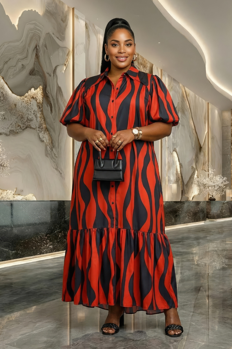 Marina Shift Maxi Dress