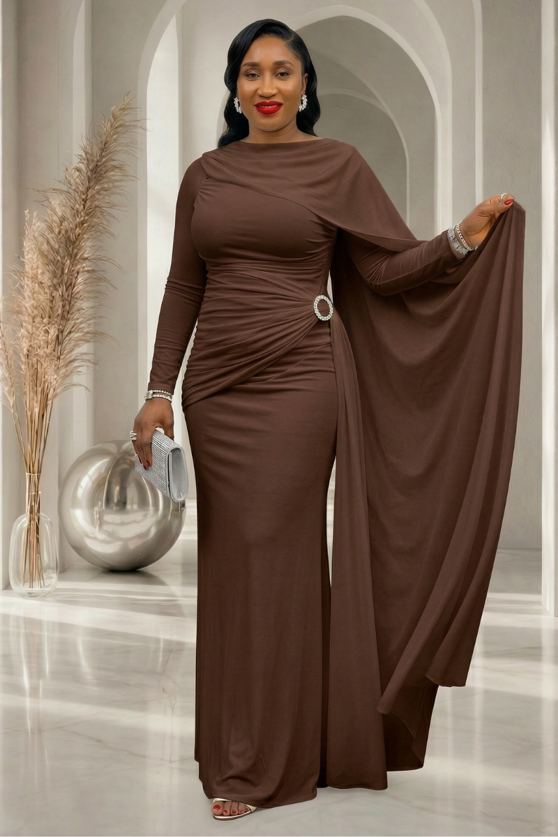 Soraya Regal Dress - White