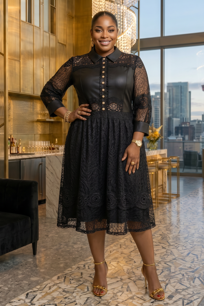 Tessy Dress - Black