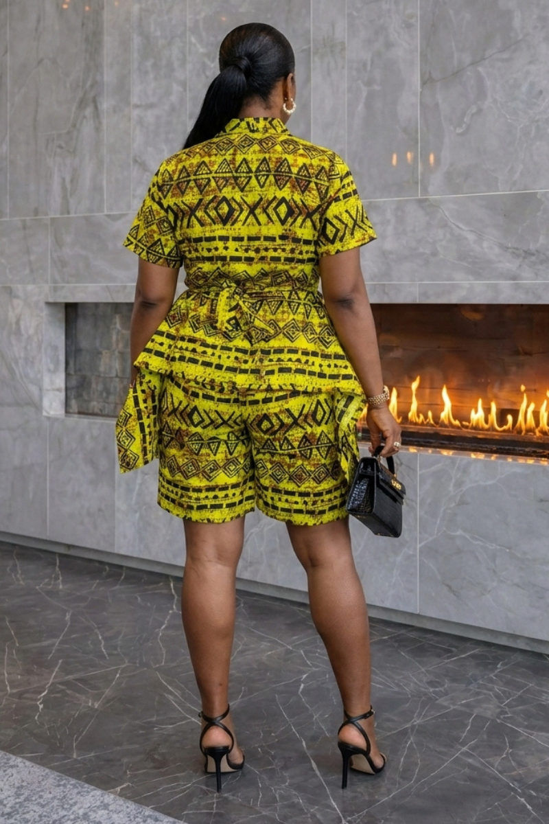 Akosua Top & Short Set