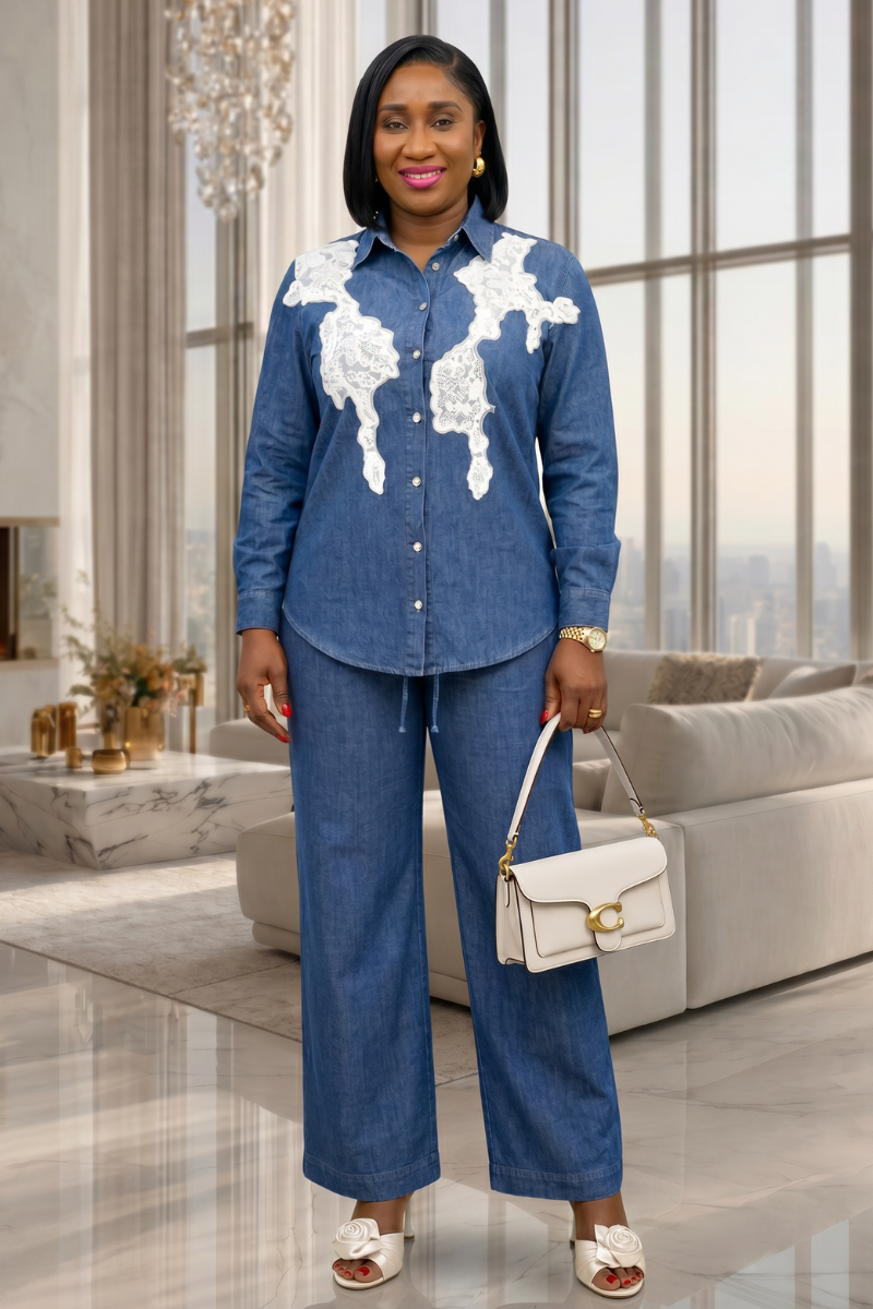 Freya Denim Set