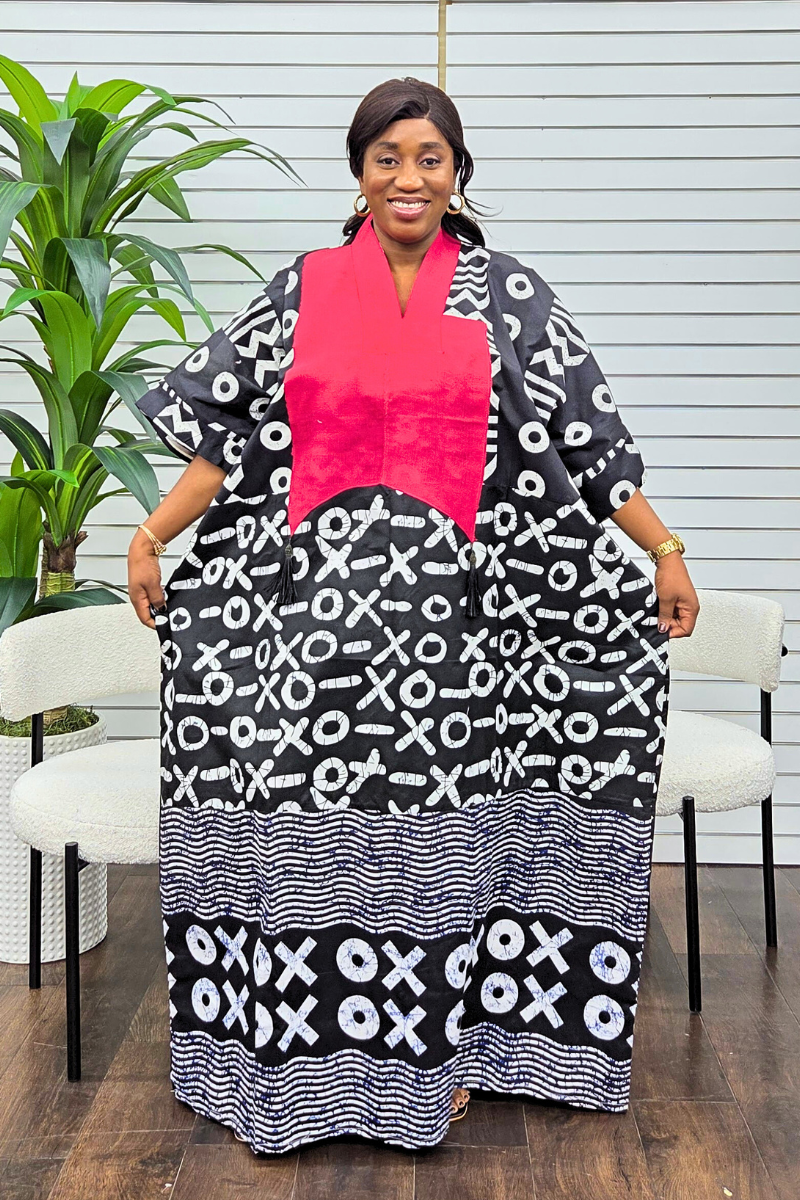 Ewa Monochrome Patch Boubou