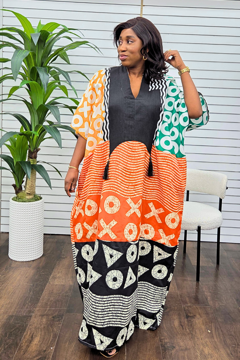 Ewa Patch Colour Burst Boubou