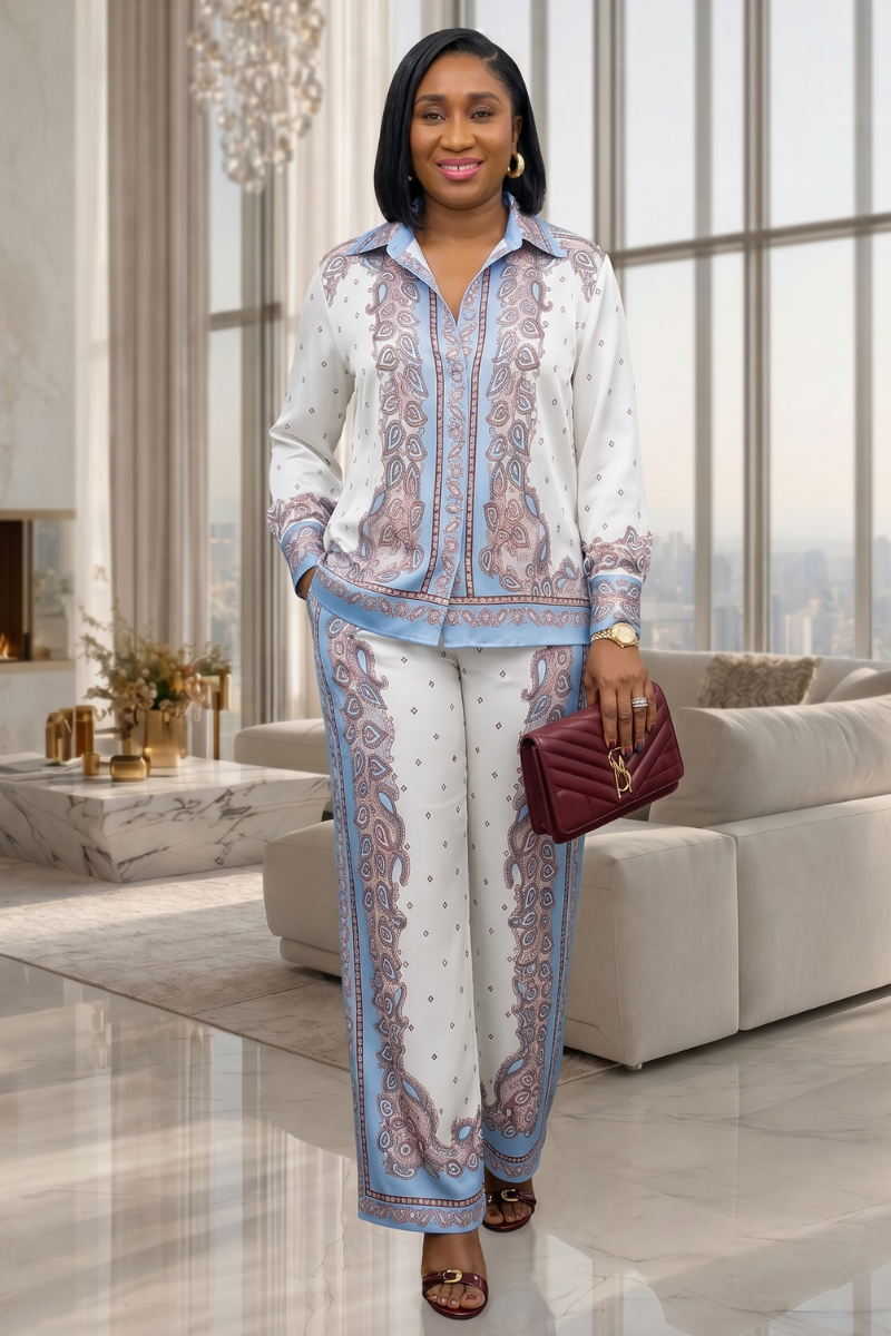 Clarisse Luxe Silk Set