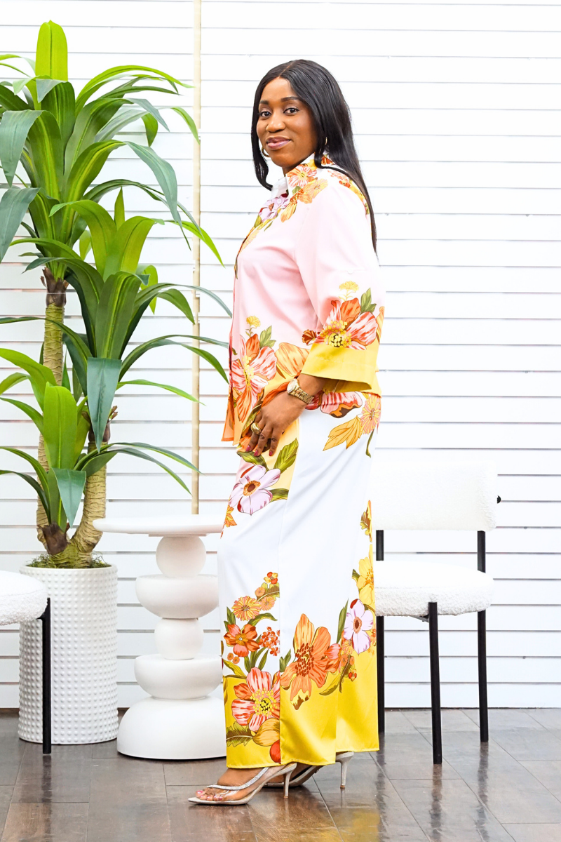 Willow 2Pcs Floral Trouser Set