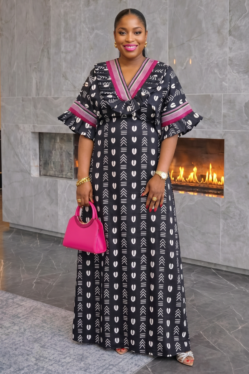 Zeeza Boubou Dress
