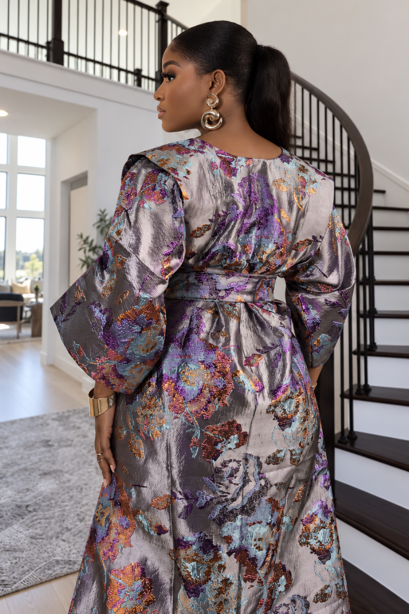 Ariyike Brocade Maxi Dress
