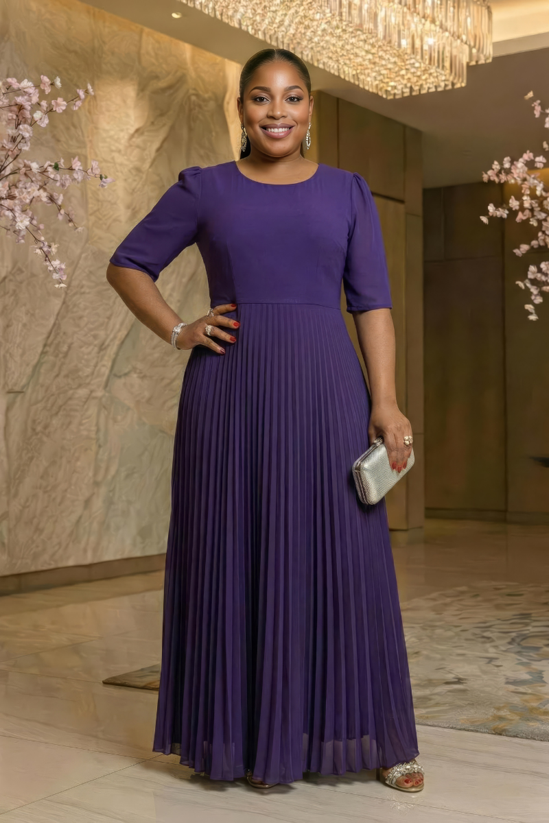 Phoenix Purple Jacket & Dress Set