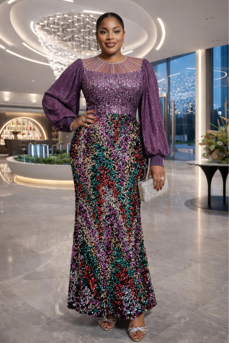 Celeste Sequin Dress