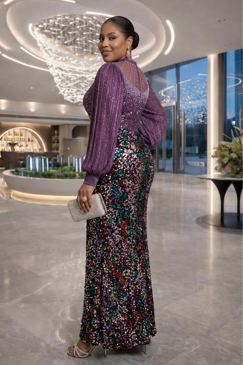 Celeste Sequin Dress
