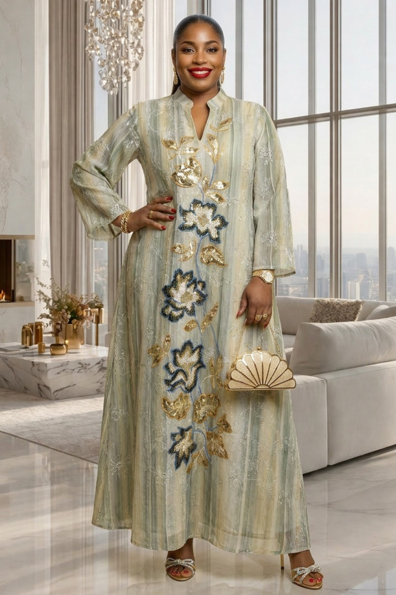 Lunaria Abaya Dress