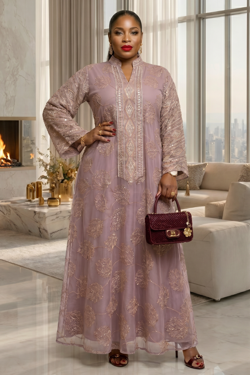 Jamila Abaya Dress