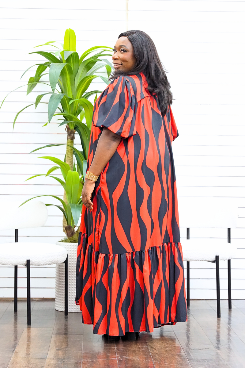 Marina Shift Maxi Dress