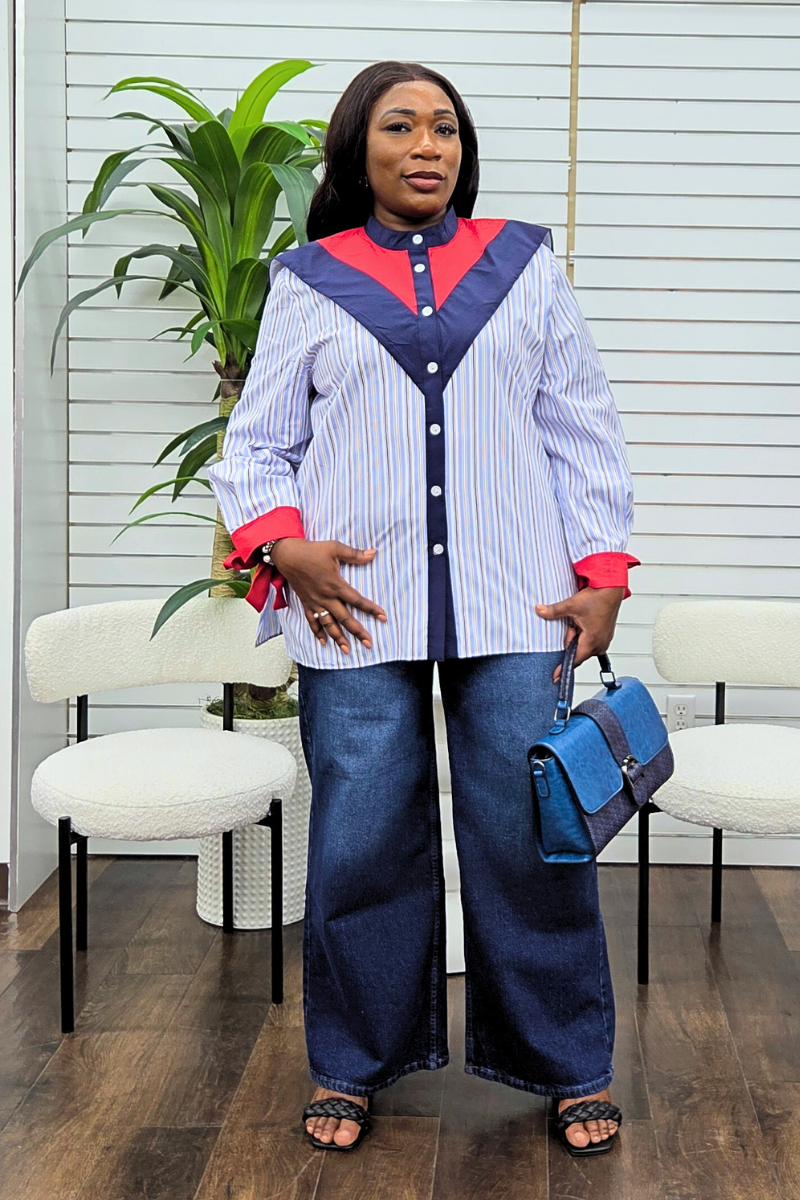 Hanny Striped Shirt