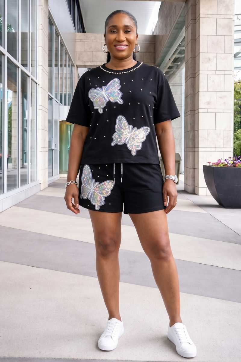 Fiora T-Shirt & Short Set