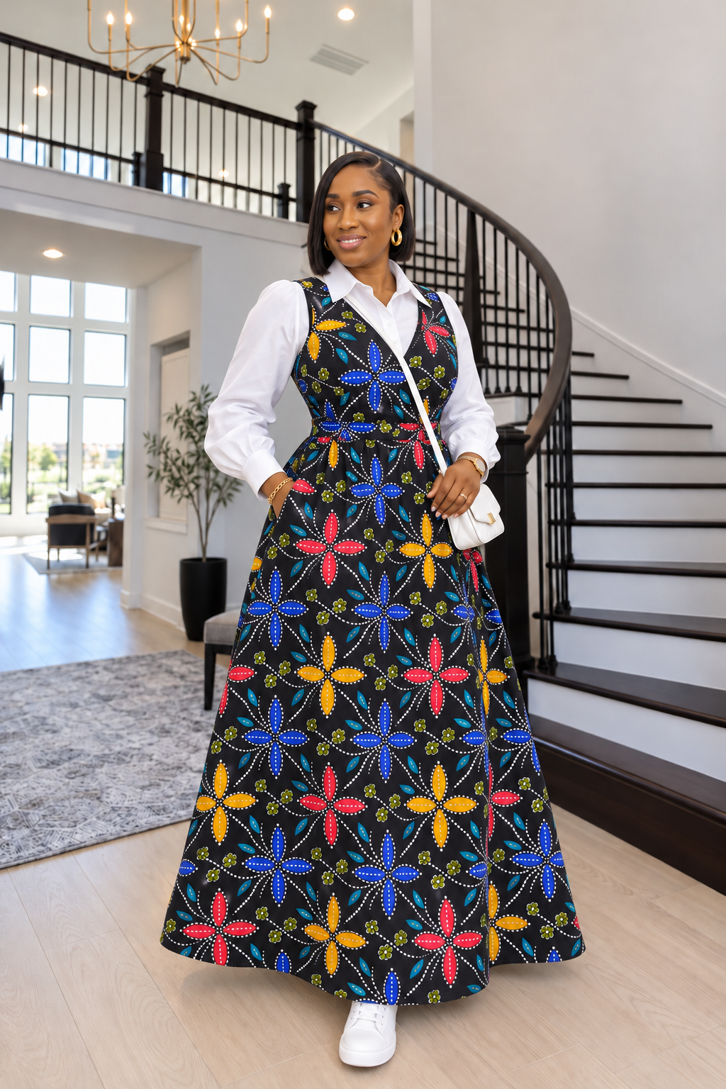 Robe salopette Toya