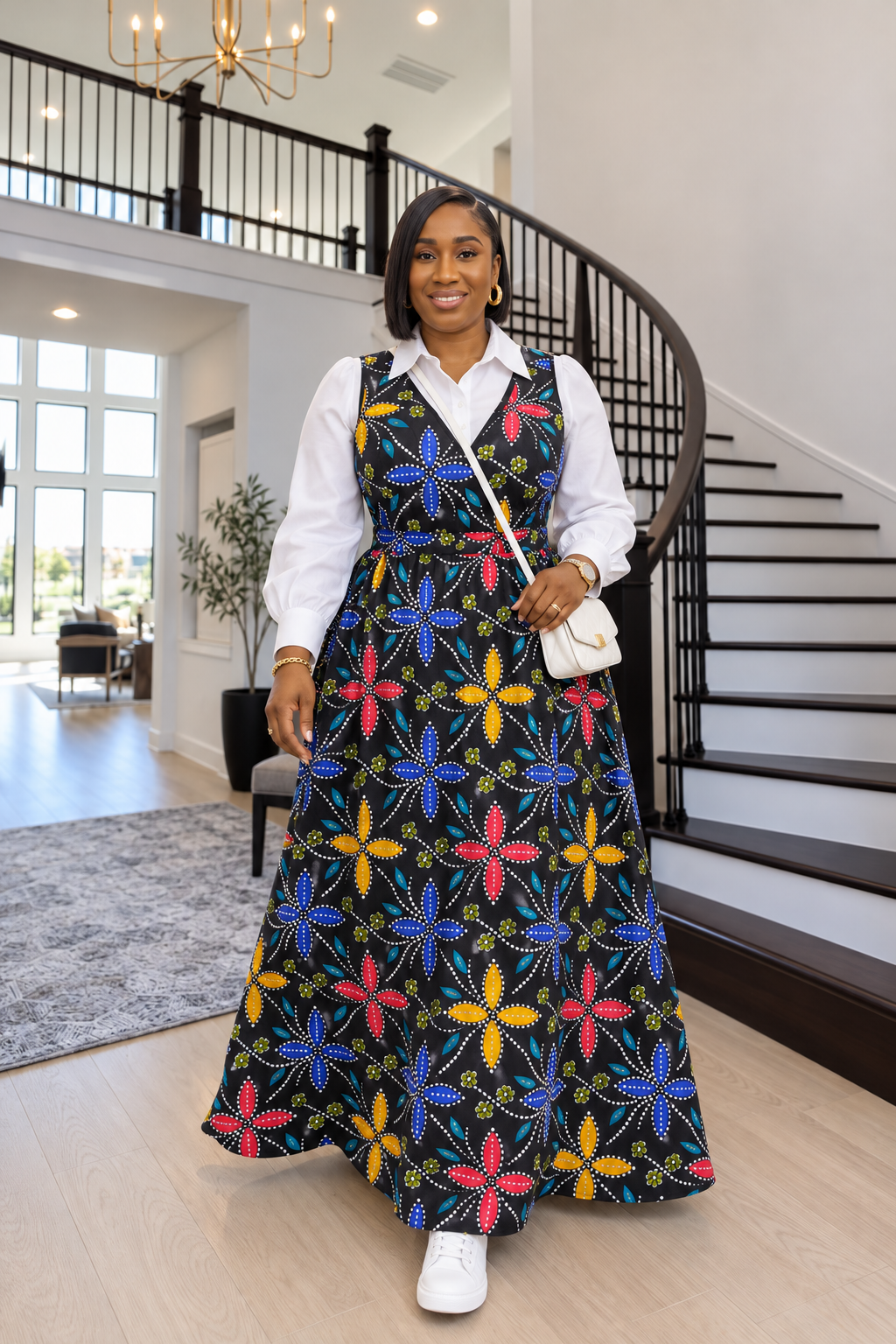 Robe salopette Toya