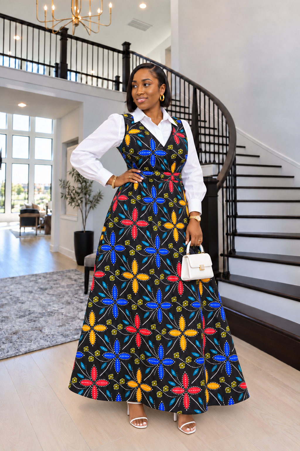 Robe salopette Toya