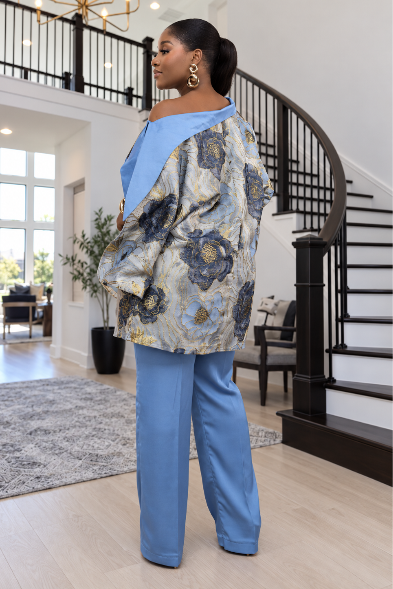 Zikora Brocade Set