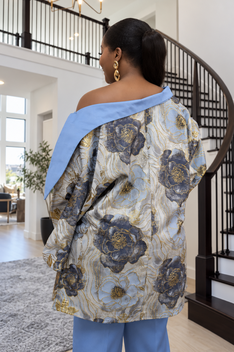 Zikora Brocade Set