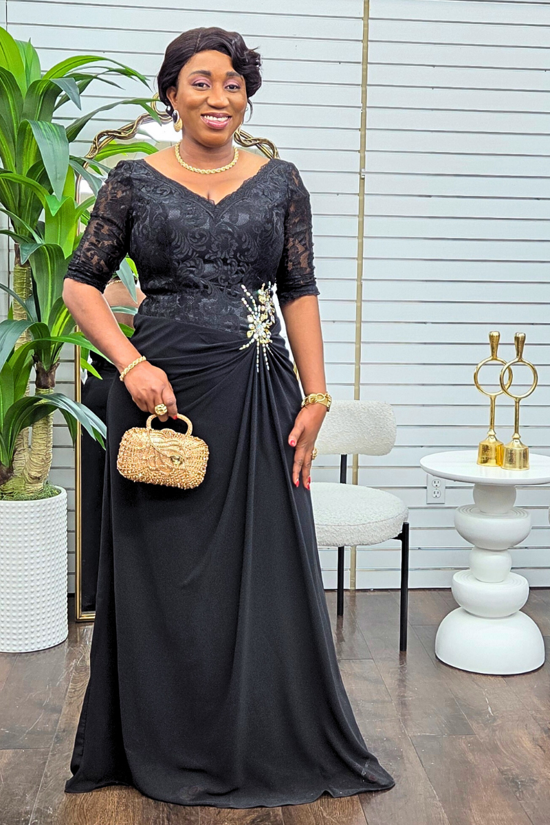 Celestine Dress - Black