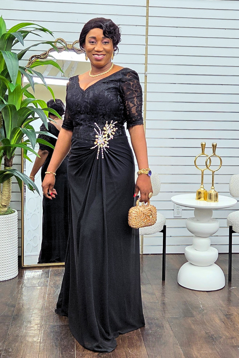 Celestine Dress - Black