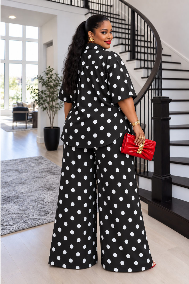 Avelora Polka Dot Set