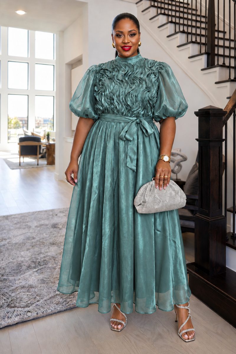 Violetta Dress - Teal