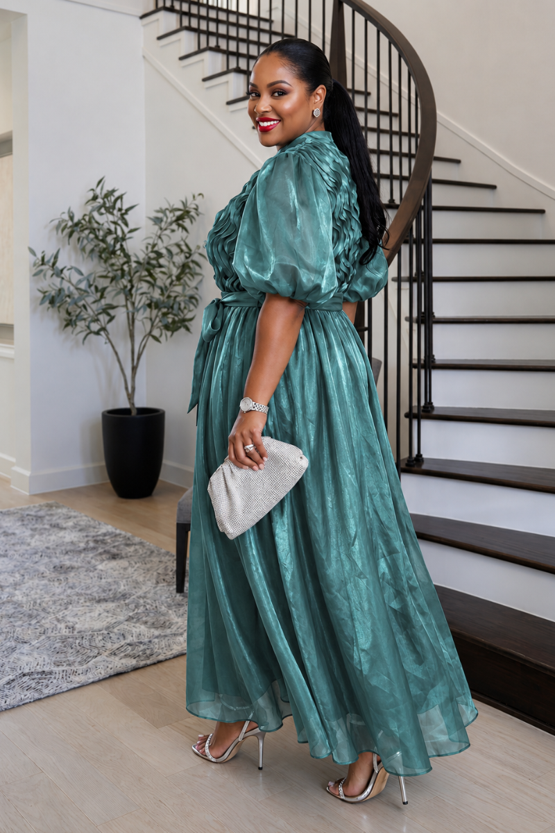 Violetta Dress - Teal