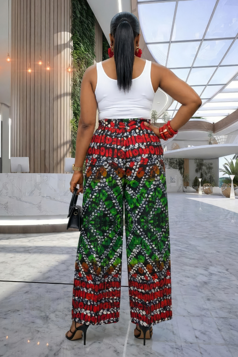 Miwa African Print Pant