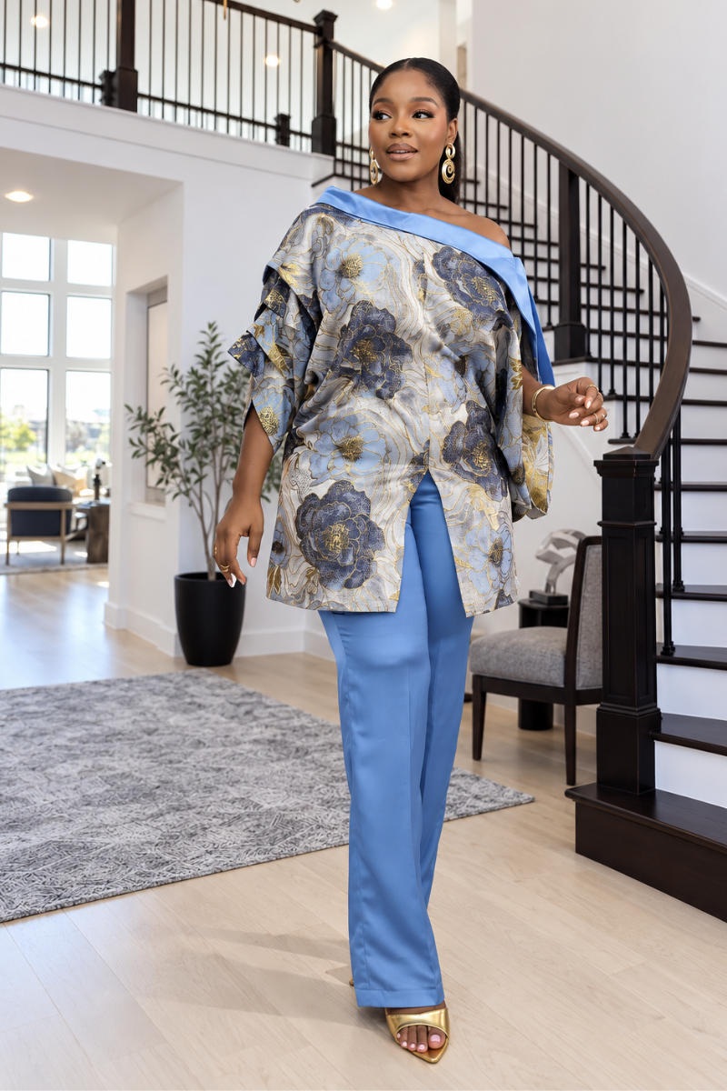 Zikora Brocade Set