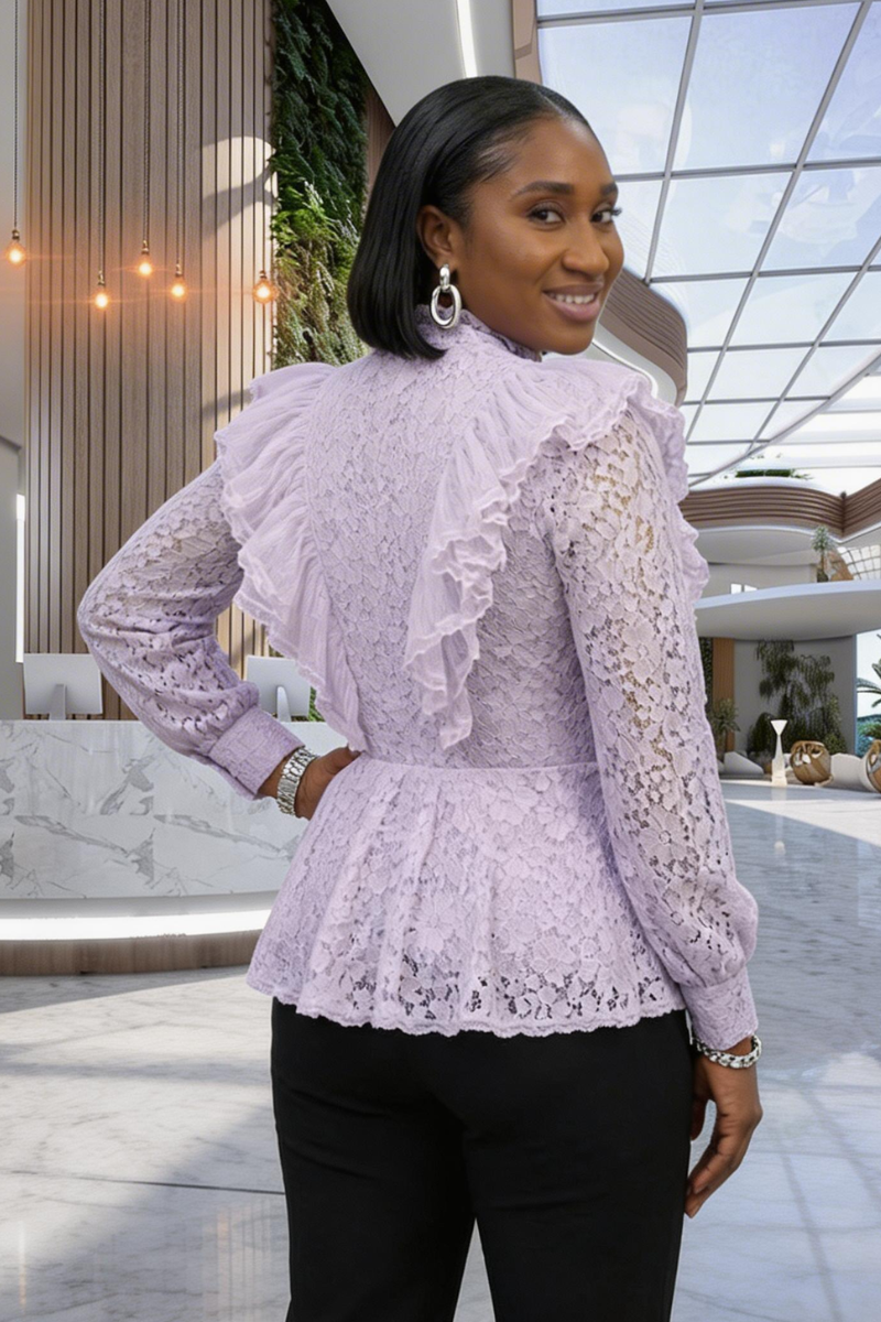 Liliana lacey Blouse - Lilac