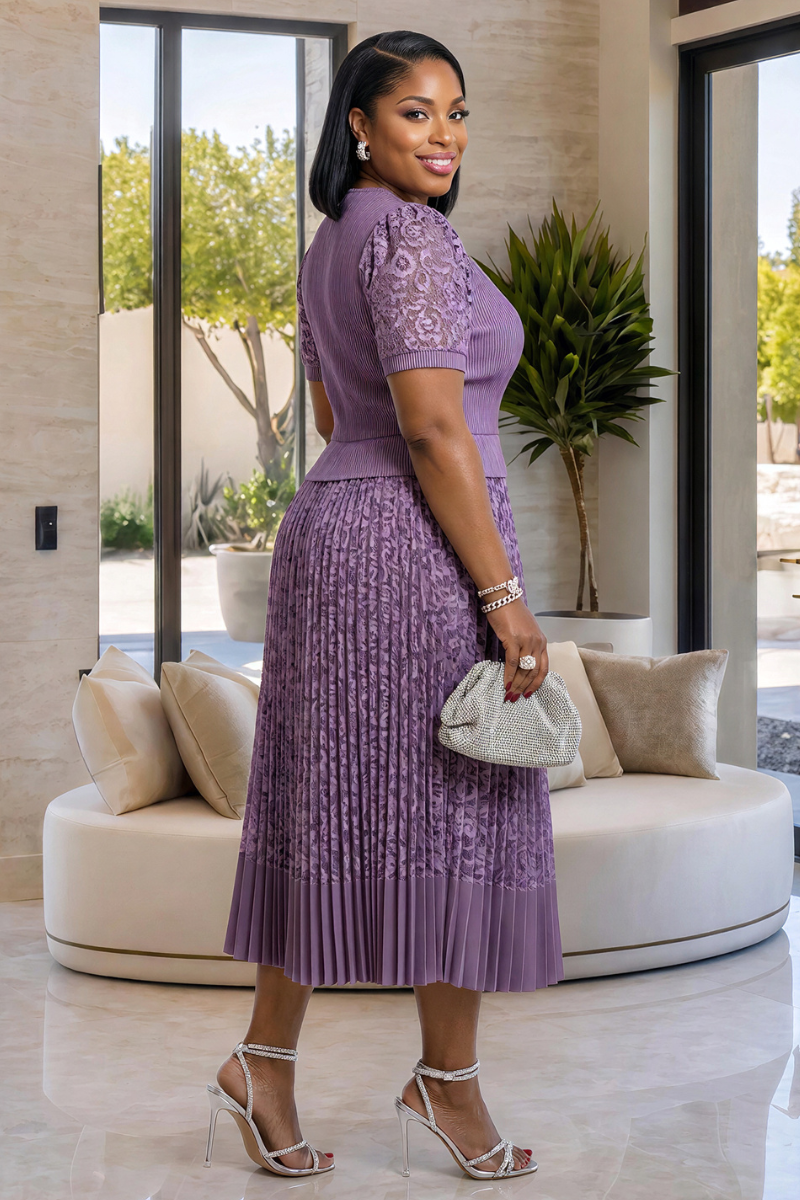Cirelle Pleated Dress