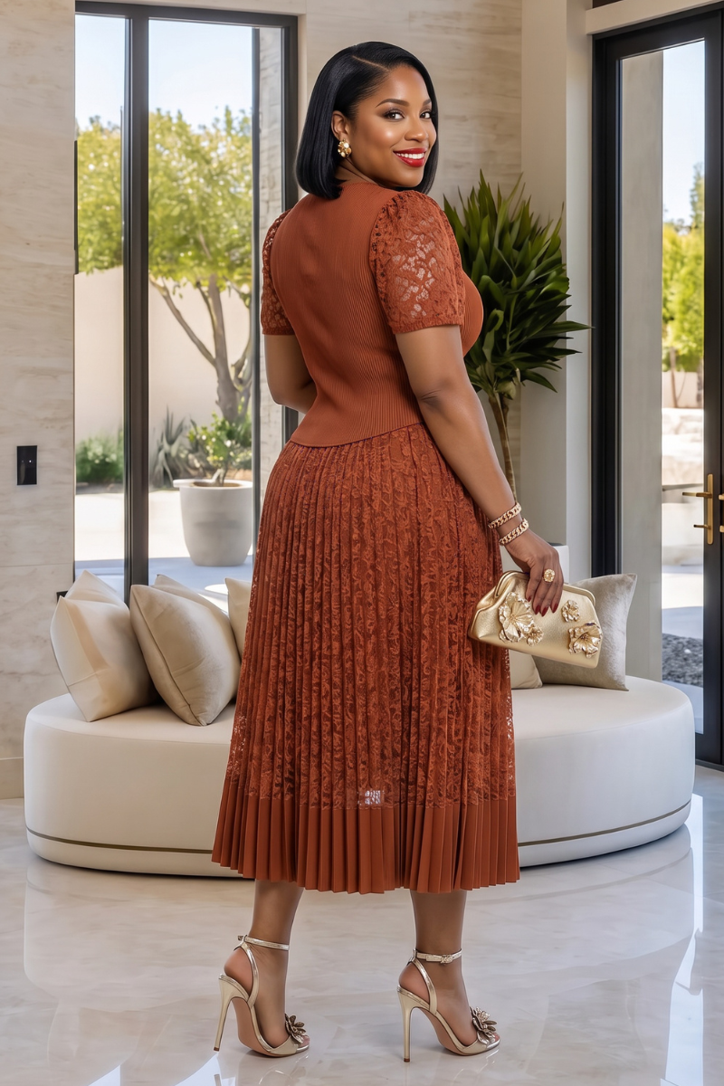 Cirelle Pleated Dress