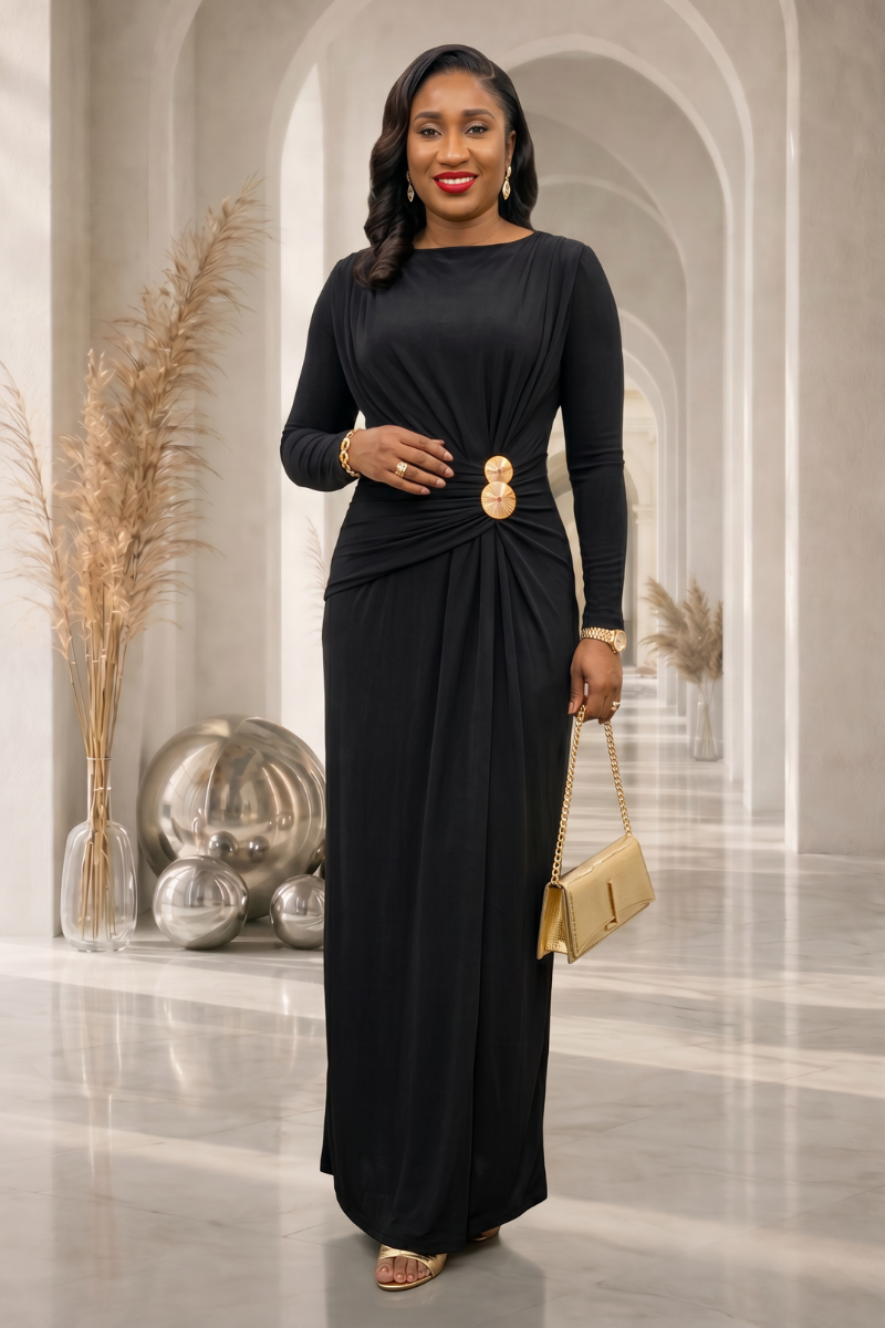 Verona-Kleid – Schwarz