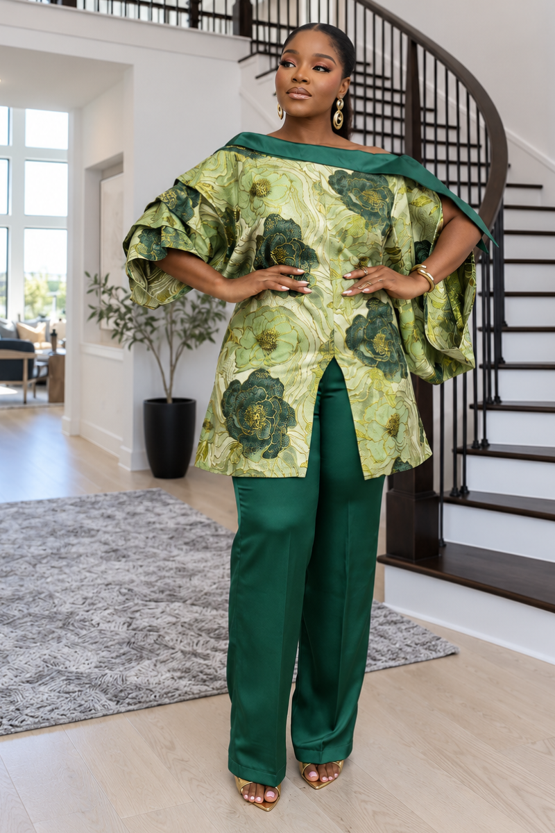 Zikora Brocade Set