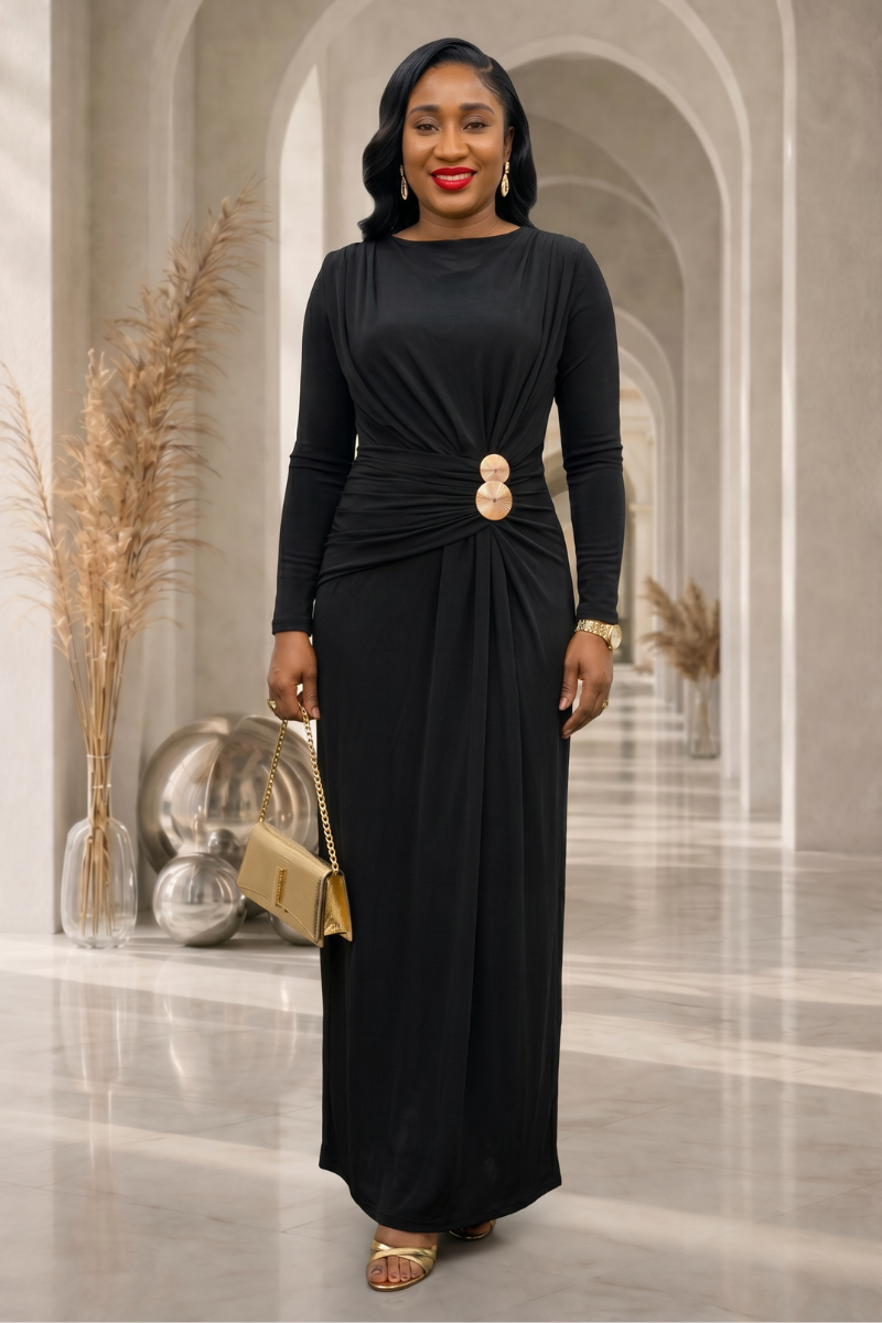 Verona-Kleid – Schwarz