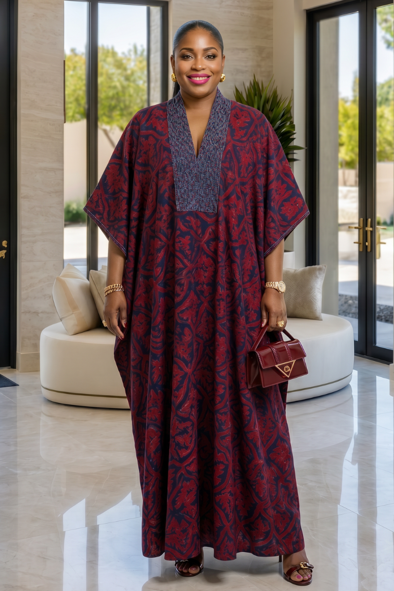 Adunni Luxe Boubou Perlé