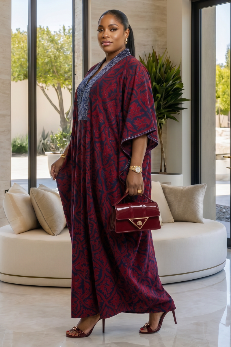 Adunni Luxe Boubou Perlé