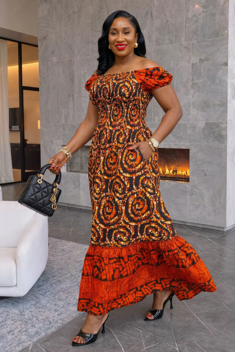 Dera Maxi Dress - III