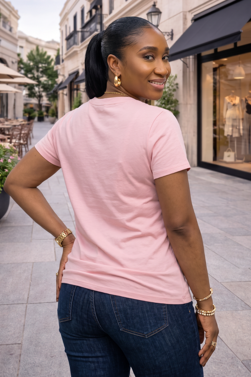 Elara Tee - Pink